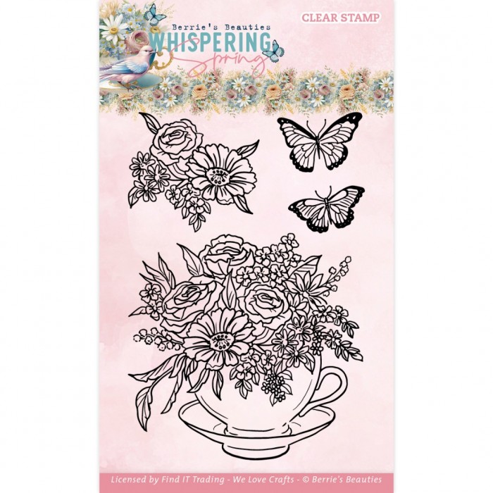 Clear Stamps - Tea BBCS10003 - Pre-Order Only