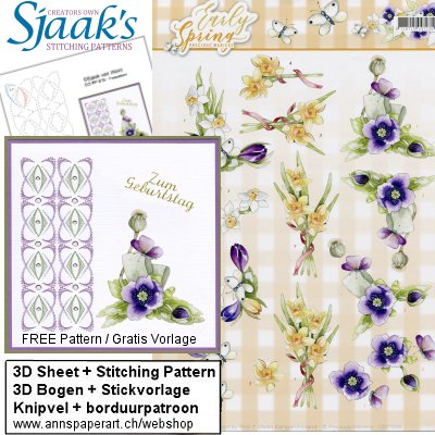 3D Sheet CD11026 + Sjaak's FREE Pattern CO-FP-015
