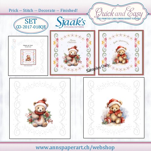 Sjaak's Stitching pattern CO-2017-018 Quick & Easy SET