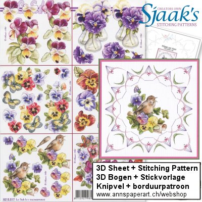 Sjaak's Stickvorlage CO-2019-116 & 3D Bogen 8215.517