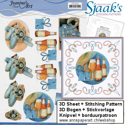 3D Bogen CD11473 + Sjaak's GRATIS Vorlage CO-FP-044