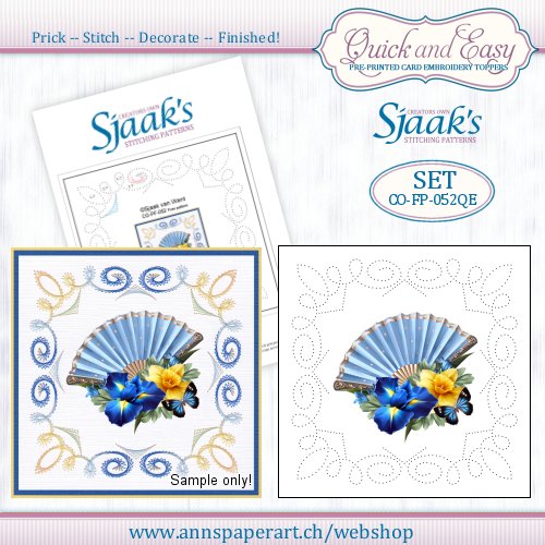 Sjaak's Stickvorlage CO-FP-052 Quick & Easy SET