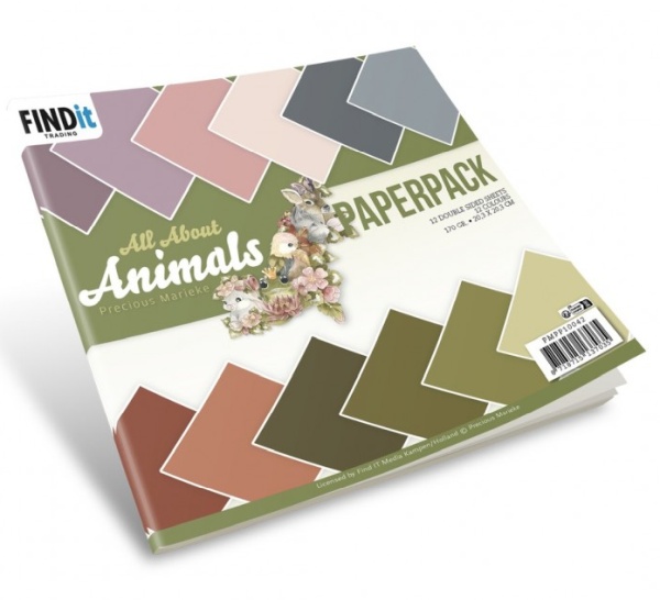 Paperpack - All About Animals - Solid Colours