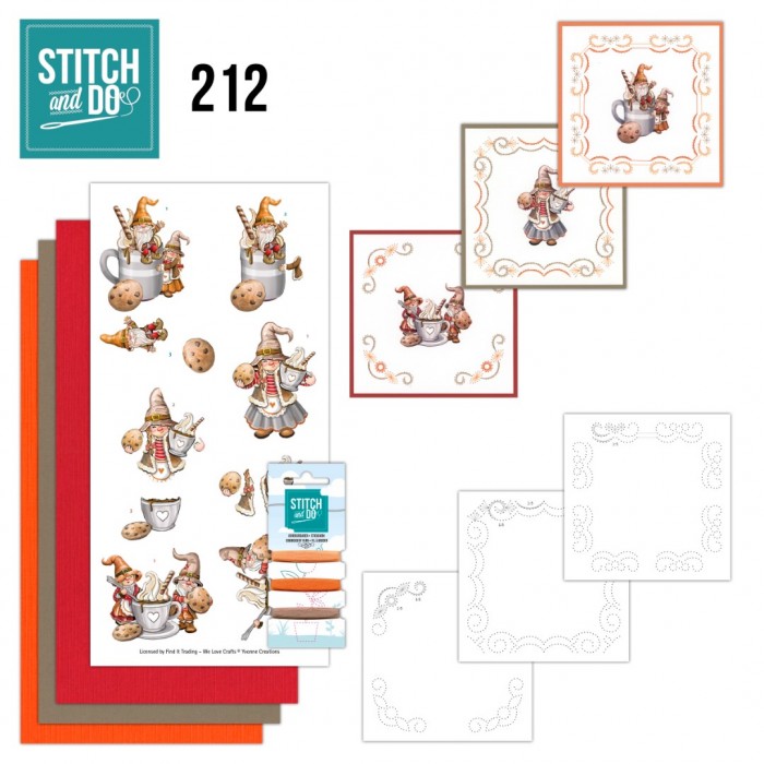 Stitch and Do 212 - Gnomes Cookie