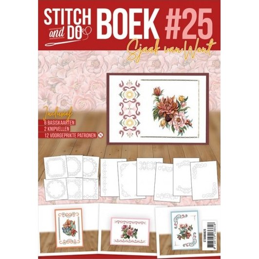 Stitch and Do Book 25 - with Patterns by Sjaak