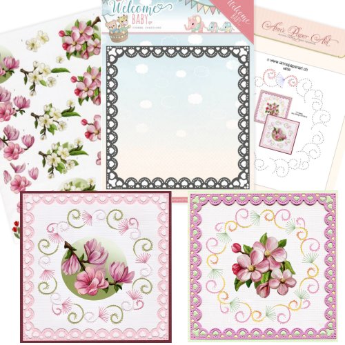 a658 Stencil Set mit Marianne Design LR0251 a658 Stencil Set mit Marianne Design LR0251