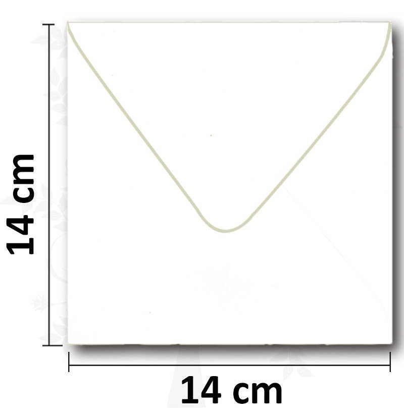 Umschlag Weiss 14 x 14cm 10 stk Umschlag Weiss 14 x 14cm 10 stk