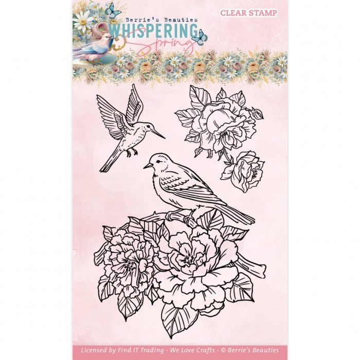 Clear Stamps - Birds BBCS10004 - Pre-Order Only