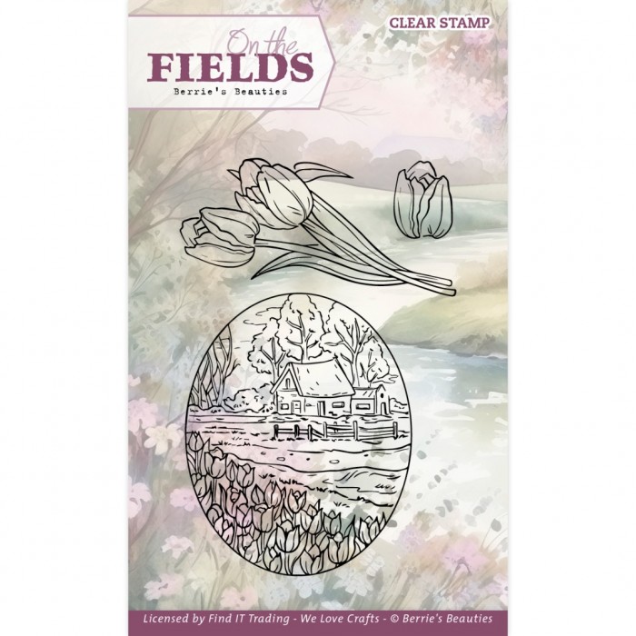 Clear Stamps - On the Fields - Tulip