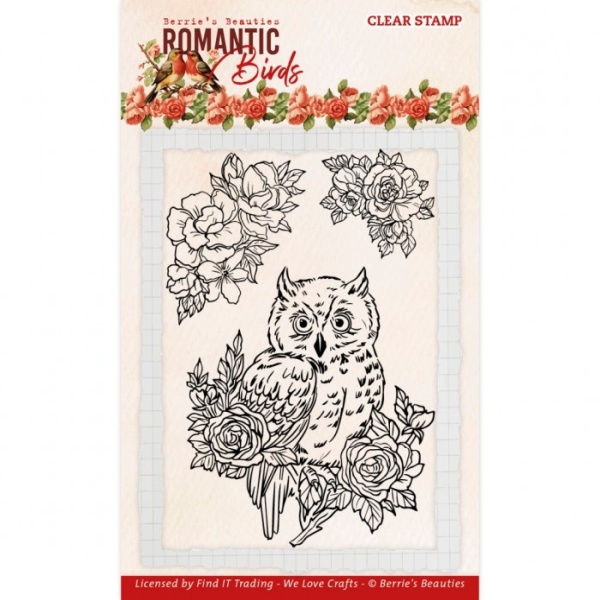 Clear Stamps - Berries Beauties - Owl