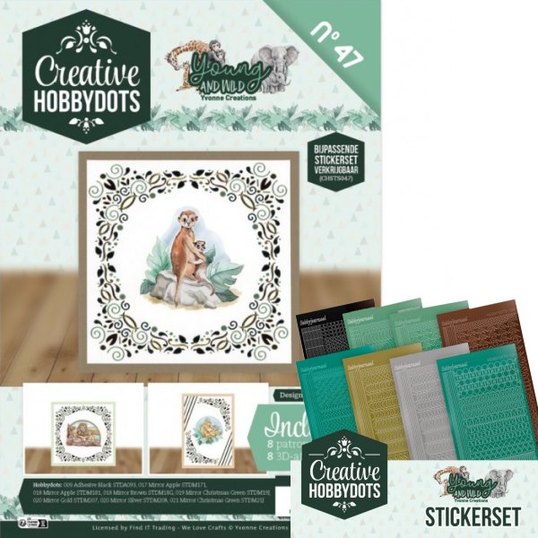 Creative Hobbydots 47 + 8 Hobbydotsticker Sheets