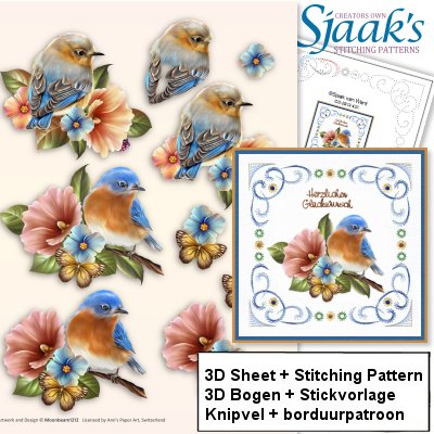Sjaak's Stickvorlage CO-2013-431 & 3D Bogen 3DCE13013 Sjaak's Stickvorlage CO-2013-431 & 3D Bogen 3DCE13013