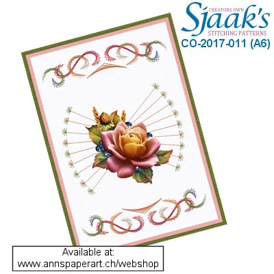 Sjaak's Stickvorlage CO-2017-011 (A6)