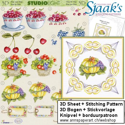 Sjaak's Stickvorlage CO-2019-097 & 3D Bogen MIG068