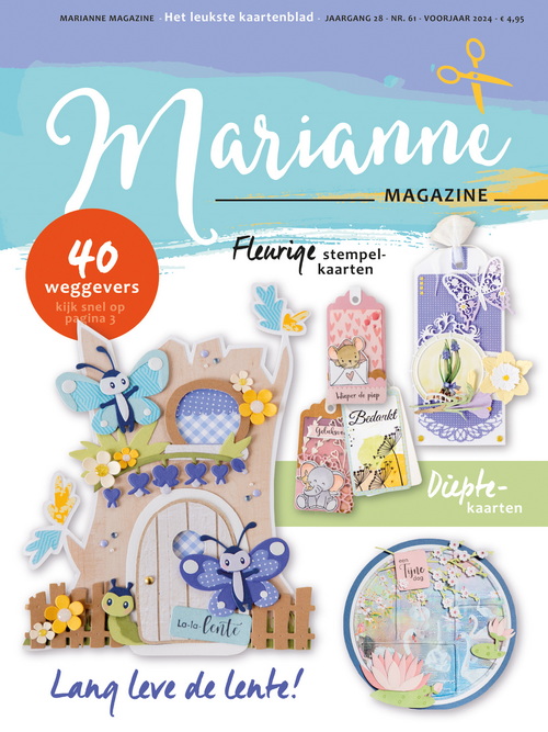 Marianne Doe! Magazine nr 61 Mit stickvorlagen von Laura