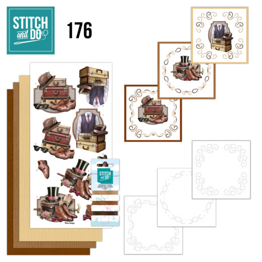 Stitch and Do 176 - Amy Design - Classic Men's Collection