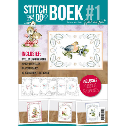 Stitch and Do Buch 1 - mit Vorlagen durch Sjaak