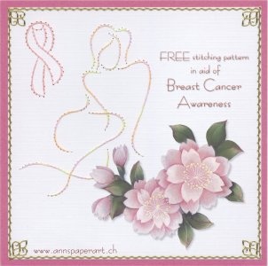 a022 Pink Ribbon Gratis stickvorlage a022 Pink Ribbon Gratis stickvorlage