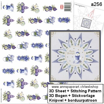 a256_hj34 Stickvorlage & 3D Bogen Wekabo 869