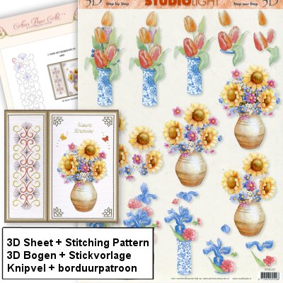 a466 Stickvorlage & 3D Bogen Studiolight STSL425