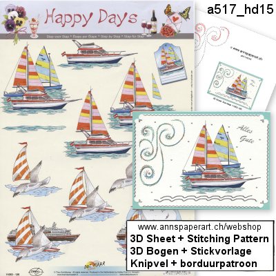 a517_hd15 Stickvorlage & 3D Bogen Doe Maar 11053-126 a517_hd15 Stickvorlage & 3D Bogen Doe Maar 11053-126