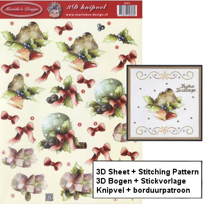 a539 3D Bogen & Stickvorlage a539 3D Bogen & Stickvorlage