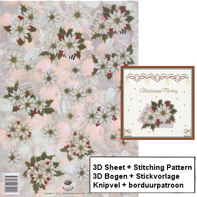 a635 Stickvorlage + 3D Bogen 2339